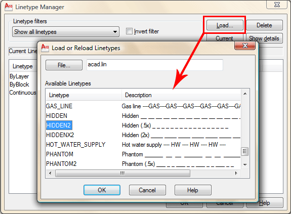 change linetype scale in autocad